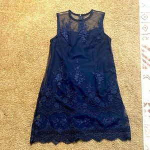 Nanette Lepore Cocktail Dress Navy Blue